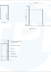 Pedestal Mounted Ceiling Fixed (PC) – TPI Commercial Joinery