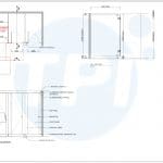 Cubicle - Recessed Pedestal Recessed Overhead (RR) - Toilet Partitions ...