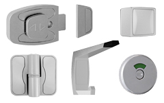 Metlam Sera Antimicrobial Door Furniture